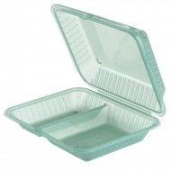 ECO-Takeout 2 Compartment Food Container EC-15 ECO-Takeout 2 Compartment Food Container EC-15